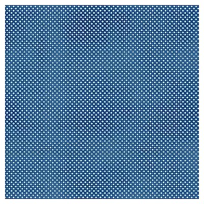 Tecido Tricoline 100% Algodão Micro Poá 50x150cm - Índigo