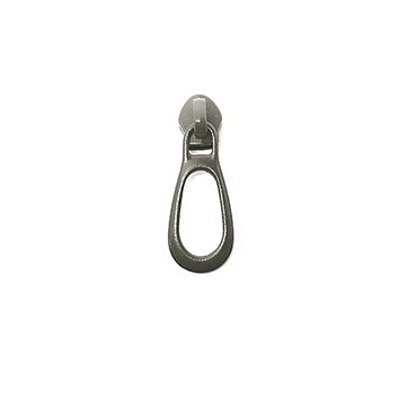 Cursor para Zíper nº5 – Modelo Gota – Cinza