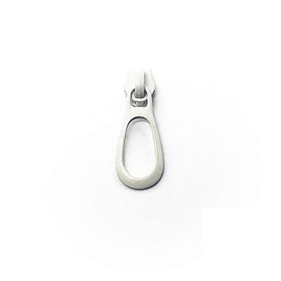 Cursor para Zíper nº5 – Modelo Gota – Branco