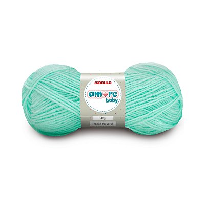 Lã Amore Baby Círculo 40g - Verde Candy - Un