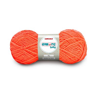 Lã Amore Baby Círculo 40g - Vitamina C - Un