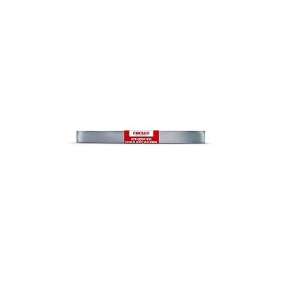 Fita Cetim Circulo 7mm x 10m N.01 Aluminio - Un