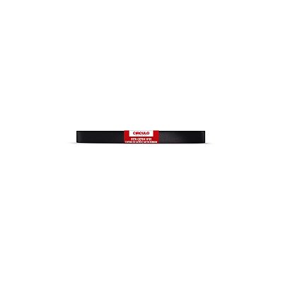 Fita Cetim Circulo 7mm x 10m N.01 Preto - Un