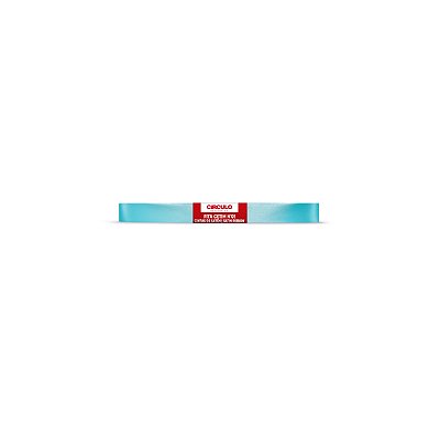 Fita Cetim Circulo 7mm x 10m N.01 Céu - Un