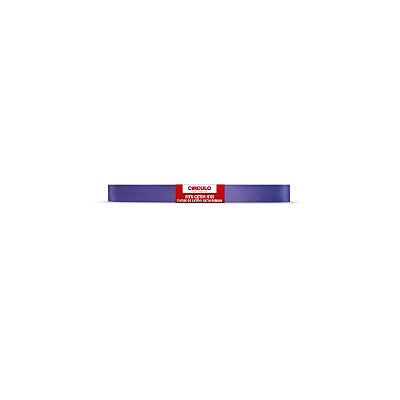 Fita Cetim Circulo 7mm x 10m N.01 Púrpura - Un