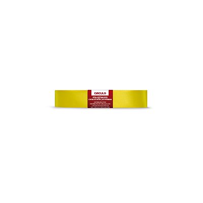 Fita Cetim Circulo 15mm x 10m N.03 Solar - Un