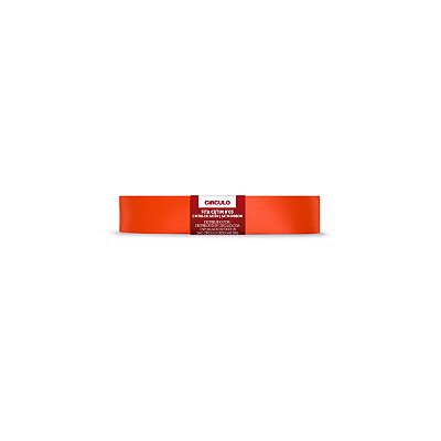 Fita Cetim Circulo 15mm x 10m N.03 Laranja Neon - Un