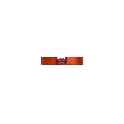 Fita Cetim Circulo 15mm x 10m N.03 Tangerina - Un