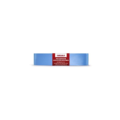 Fita Cetim Circulo 22mm x 10m N.05 Acqua - Un