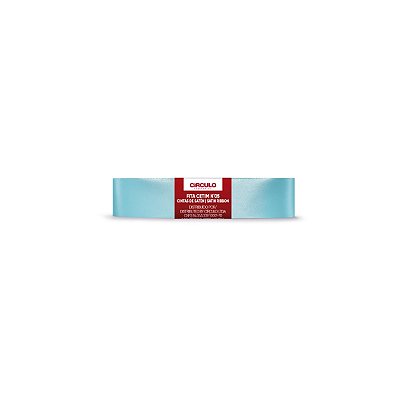 Fita Cetim Circulo 22mm x 10m N.05 Céu - Un