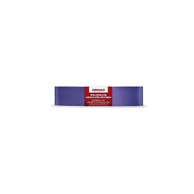 Fita Cetim Circulo 22mm x 10m N.05 Púrpura - Un