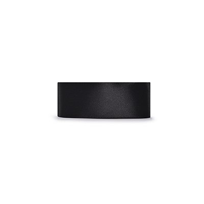 Fita Cetim Circulo 38mm x 10m N.09 Preto - Un