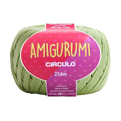 Fio Amigurumi Círculo 254m - Periquito - Un