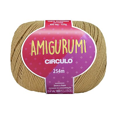 Fio Amigurumi Círculo 254m - Caramelito - Un