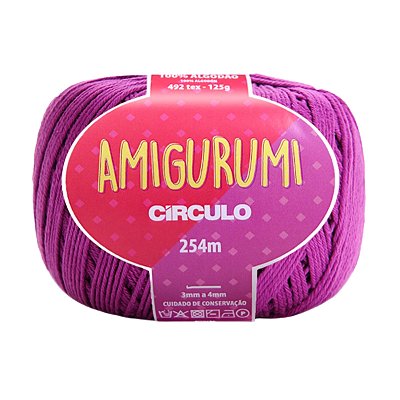 Fio Amigurumi Círculo 254m - Alfazema - Un