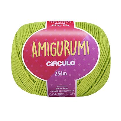 Fio Amigurumi Círculo 254m - Limonada - Un