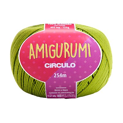 Fio Amigurumi Círculo 254m - Pistache - Un
