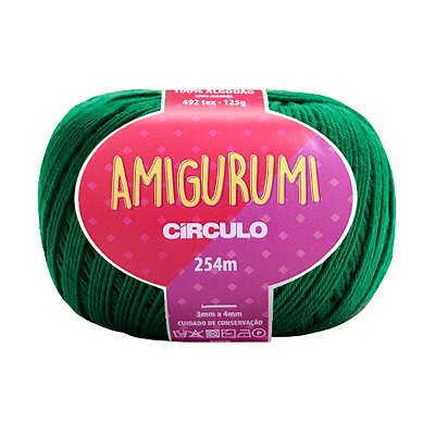 Fio Amigurumi Círculo 254m - Bandeira - Un