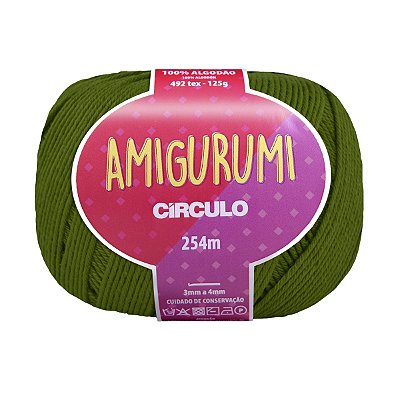 Fio Amigurumi Círculo 254m - Selva - Un