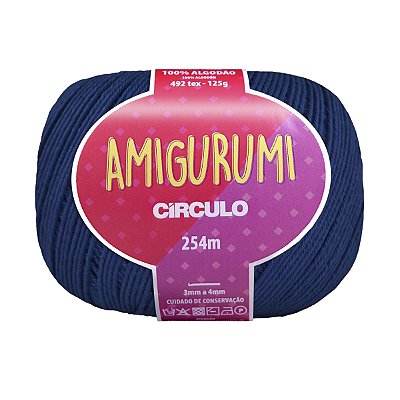 Fio Amigurumi Círculo 254m - Marinheiro - Un