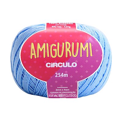 Fio Amigurumi Círculo 254m - Hortência - Un