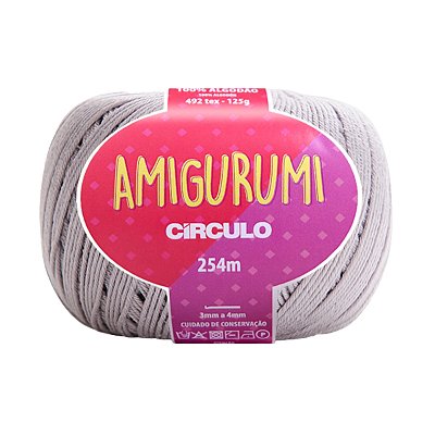 Fio Amigurumi Círculo 254m - Pedreira - Un