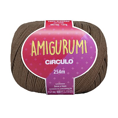 Fio Amigurumi Círculo 254m - Castor - Un