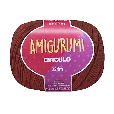 Fio Amigurumi Círculo 254m - Pimenta Rosa - Un