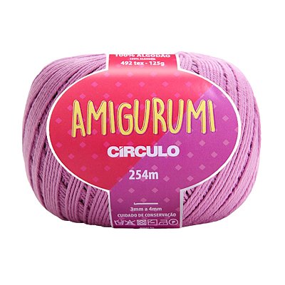 Fio Amigurumi Círculo 254m - Violeta - Un
