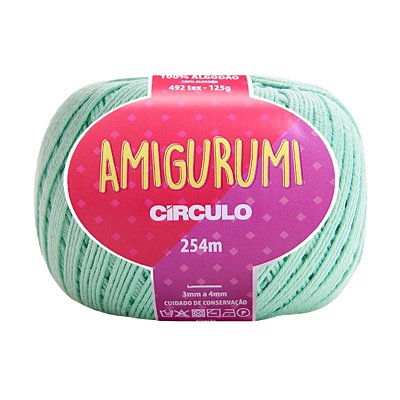 Fio Amigurumi Círculo 254m - Neo Mint - Un