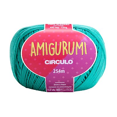Fio Amigurumi Círculo 254m - Tiffany - Un