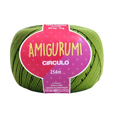 Fio Amigurumi Círculo 254m - Greenery - Un