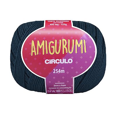 Fio Amigurumi Círculo 254m - Petróleo - Un