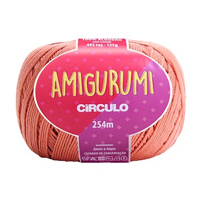 Fio Amigurumi Círculo 254m - Cetim - Un