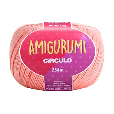 Fio Amigurumi Círculo 254m - Organza - Un