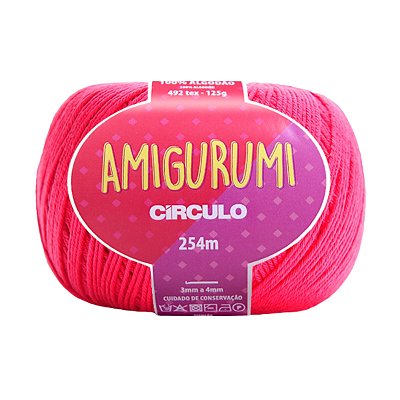 Fio Amigurumi Círculo 254m - Tulipa - Un