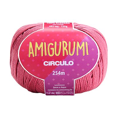 Fio Amigurumi Círculo 254m - Roseira - Un