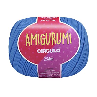 Fio Amigurumi Círculo 254m - Aqua - Un
