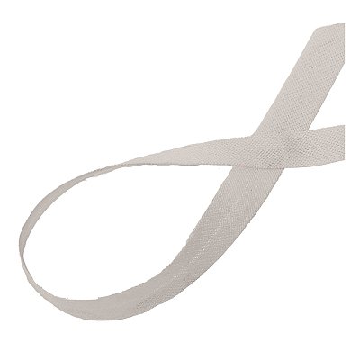 Viés de Algodão Largo Destaque Peripan Liso 35mmx20m - C043 – Off White