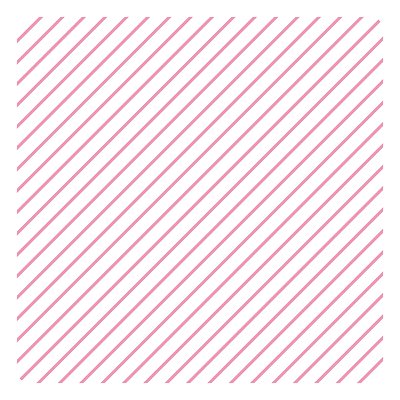 Viés de Algodão Largo Destaque Peripan Estamp. 35mmx20m - C9225 Listrado Rosa