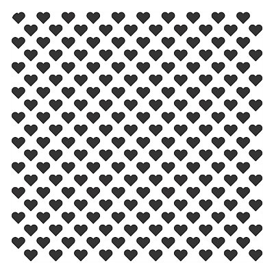 Viés de Algodão Largo Destaque Peripan Estamp. 35mmx20m - C9222 Corações Pretos