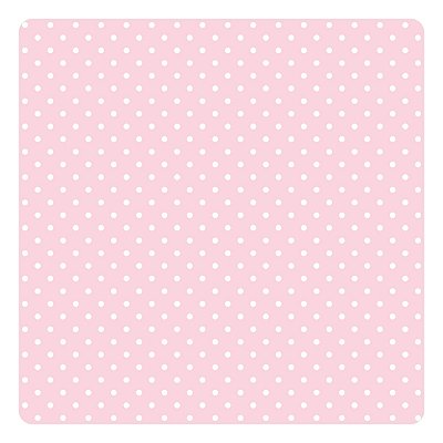 Viés de Algodão Largo Tijuca Peripan Estampado 35mmx20m - C9801 Poá Rosa Bebê