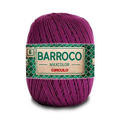 Barbante Barroco Maxcolor 6 400g - Uva - Un