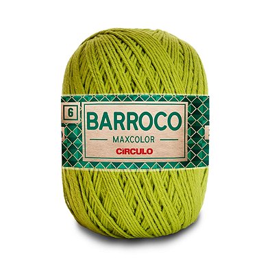 Barbante Barroco Maxcolor 6 400g - Pistache - Un