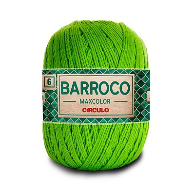 Barbante Barroco Maxcolor 6 400g - Hortaliça - Un