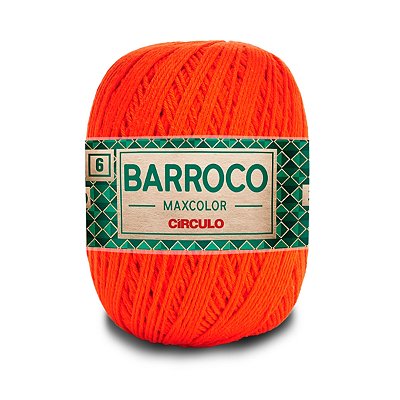 Barbante Barroco Maxcolor 6 400g - Brasa - Un