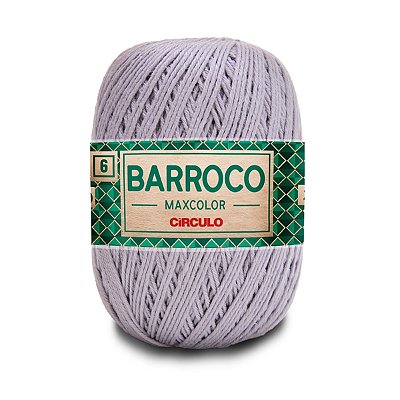 Barbante Barroco Maxcolor 6 400g - Cromado - Un