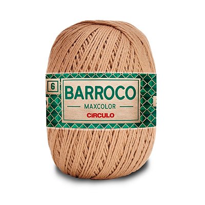 Barbante Barroco Maxcolor 6 400g - Castanha - Un
