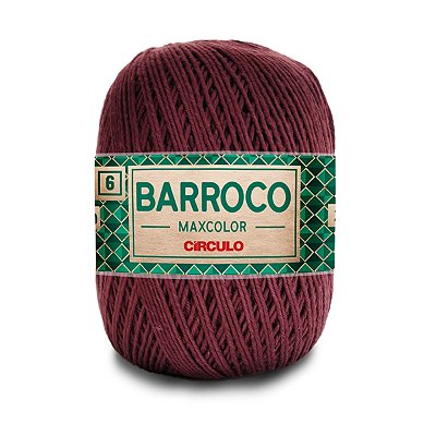 Barbante Barroco Maxcolor 6 400g - Tabaco - Un