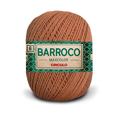 Barbante Barroco Maxcolor 6 400g - Bronze - Un